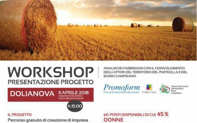 Progetto “Impresa Sinergia”: presentazione del progetto di creazione di impresa